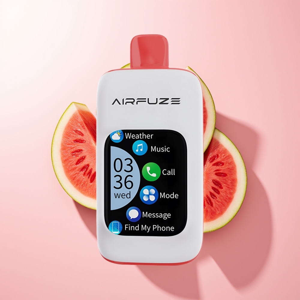 AirFuze Smart 30000 Pufuri Afișaj Tactil 5% Nicotină 900mAh Port Type-C Pepene Gheata