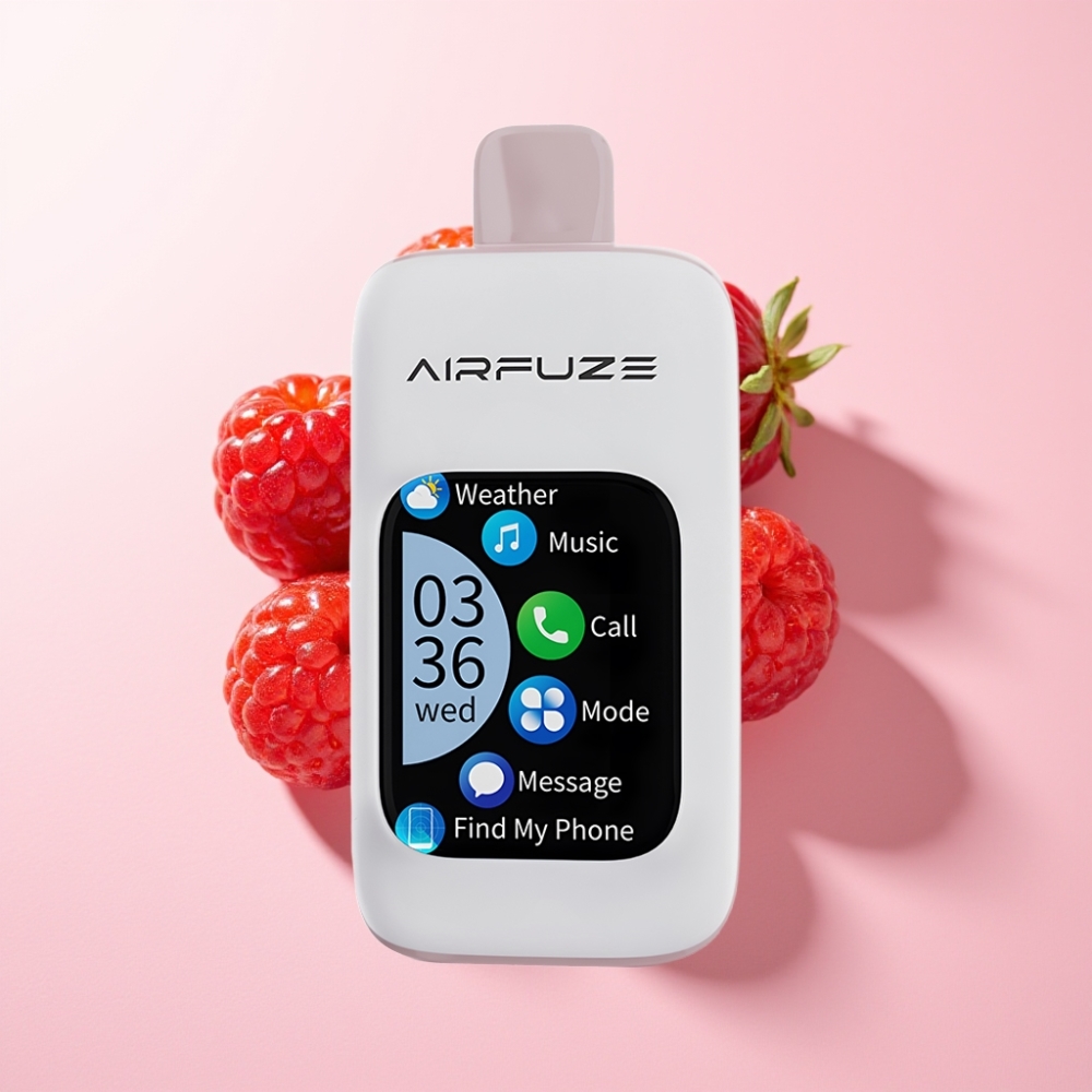 AirFuze Smart 30000 Pufuri Dispozabil cu Ecran Tactil 2.01" și Aroma Explozie de Fructe de Pădure