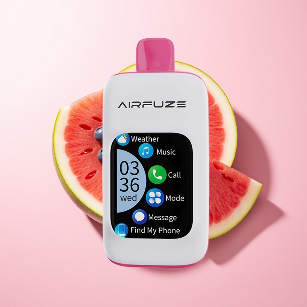 Airfuze Smart Pro 40000 Pufuri Baterie 900mAh Lichid 20ML Nicotina 2% 5% Afine Pepene