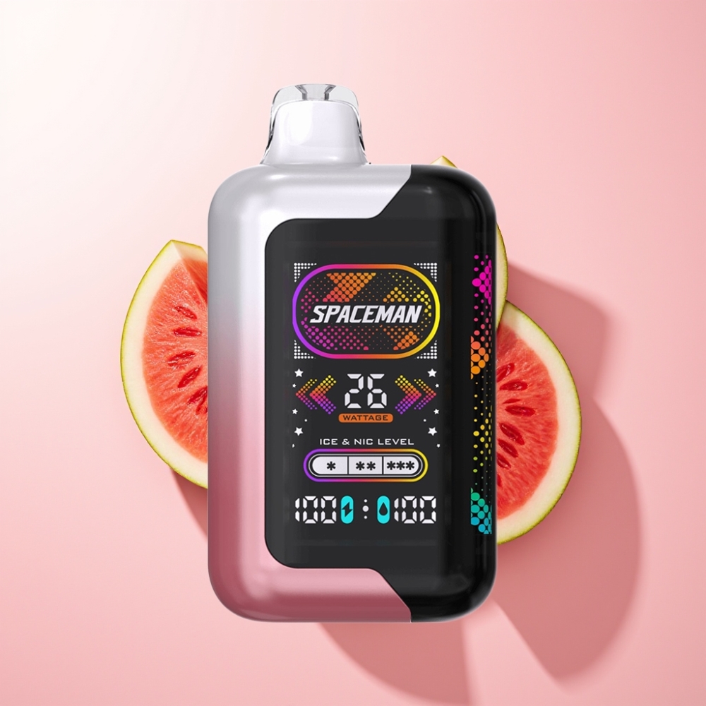 SMOK Spaceman SP40000 0 Nic 20ml Gheață de Pepene 4 Moduri 4 Niveluri LED