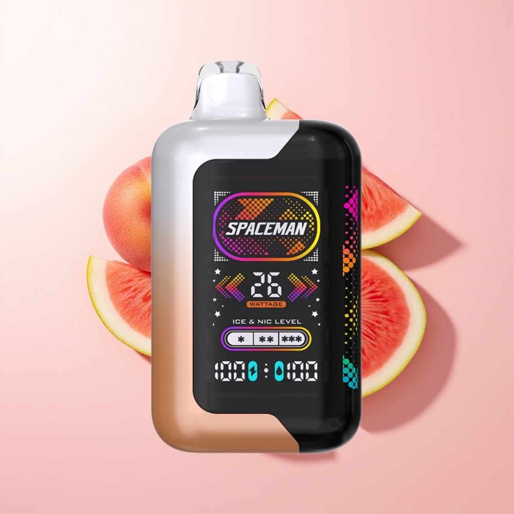 SMOK Spaceman SP40000 Zero Nic 20ml 0% Peach-Pepene Dulce