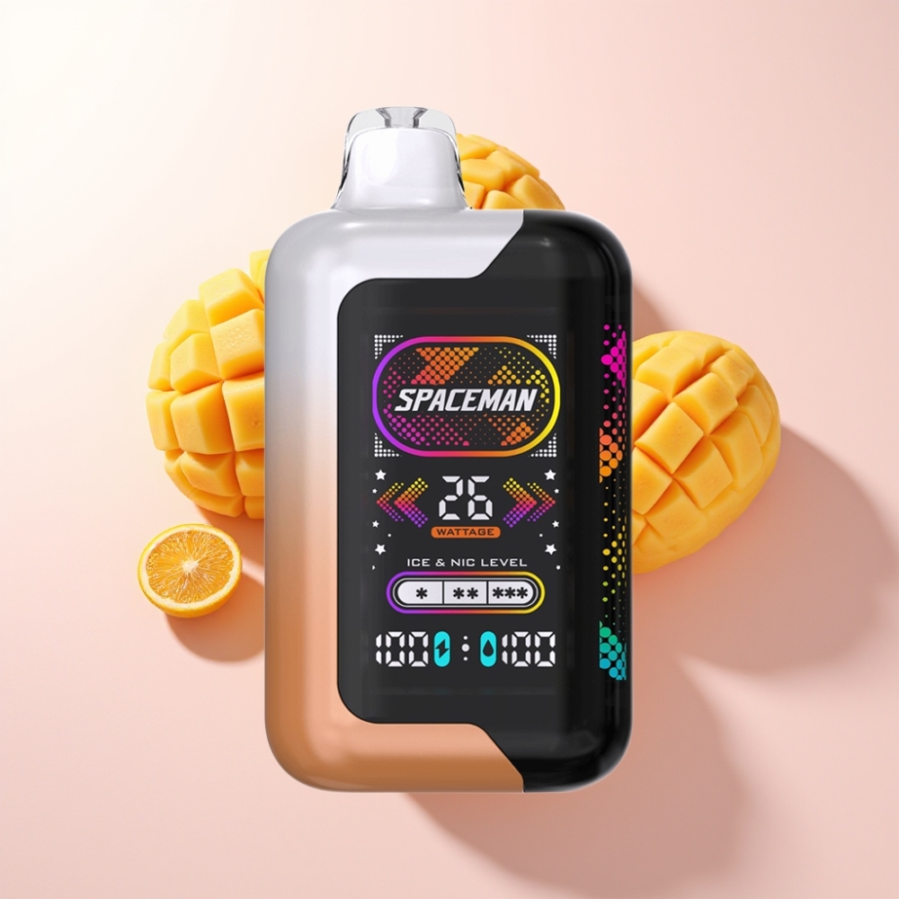SMOK Spaceman SP40000 Zero Nic 20ml 0% Sare Mango Rodie Dulce