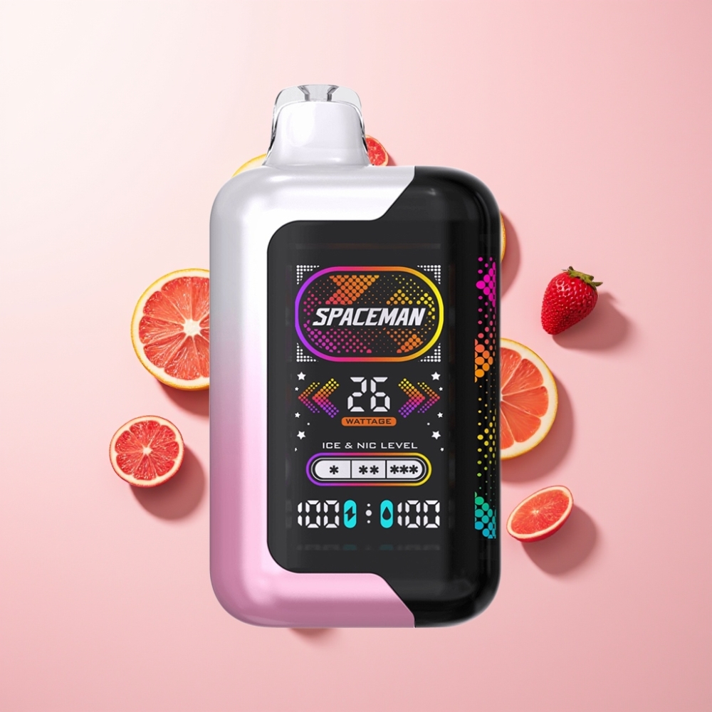 SMOK Spaceman SP40000 Zero Nic 20ml Luminații Roz Limonadă