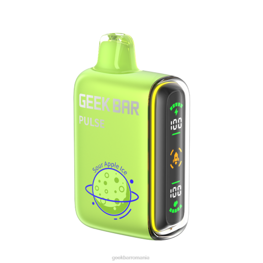 Geek Bar Pulse 15k vape de unică folosință gheață de mere acru 4Z2B61 Geek Bar Romania