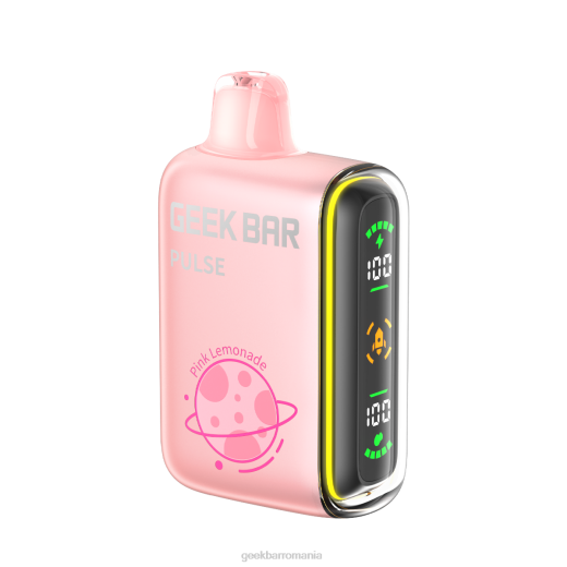 Geek Bar Pulse 15k vape de unică folosință limonadă roz 4Z2B57 Geek Bar Flavors