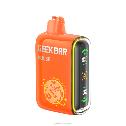 Geek Bar Pulse 15k vape de unică folosință mango cu capsuni 4Z2B63 Geek Bar Vape Shop