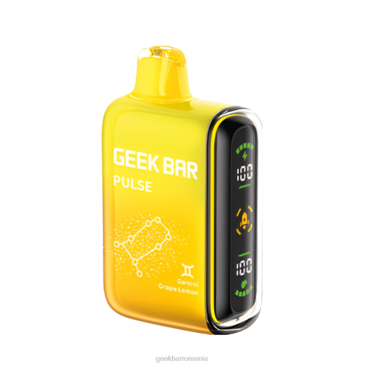 Geek Bar Pulse 15k vape de unică folosință struguri gemeni lămâie 4Z2B50 Geek Bar Vape For Sale