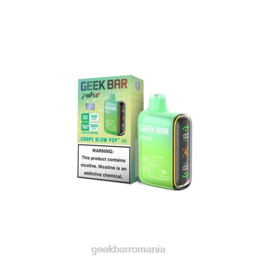 Geek Bar Pulse de unică folosință pop lovitura de struguri 4Z2B9 Geek Bar Kit